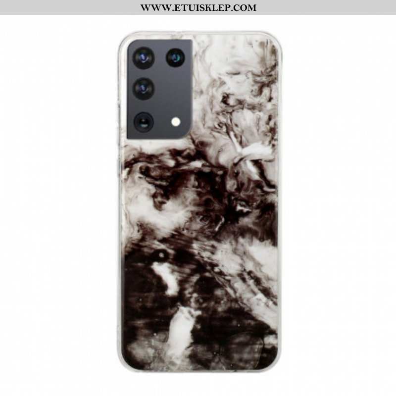 Etui do Samsung Galaxy S21 Ultra 5G Klasyczny Marmur